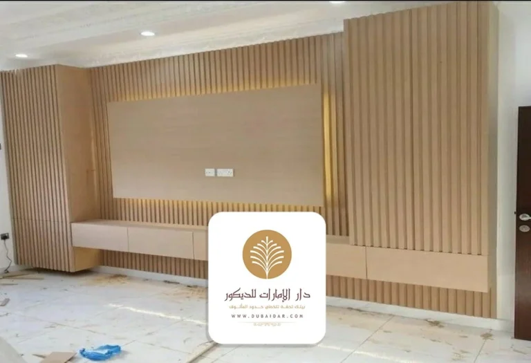 ديكورات بديل الخشب للجدران دبي