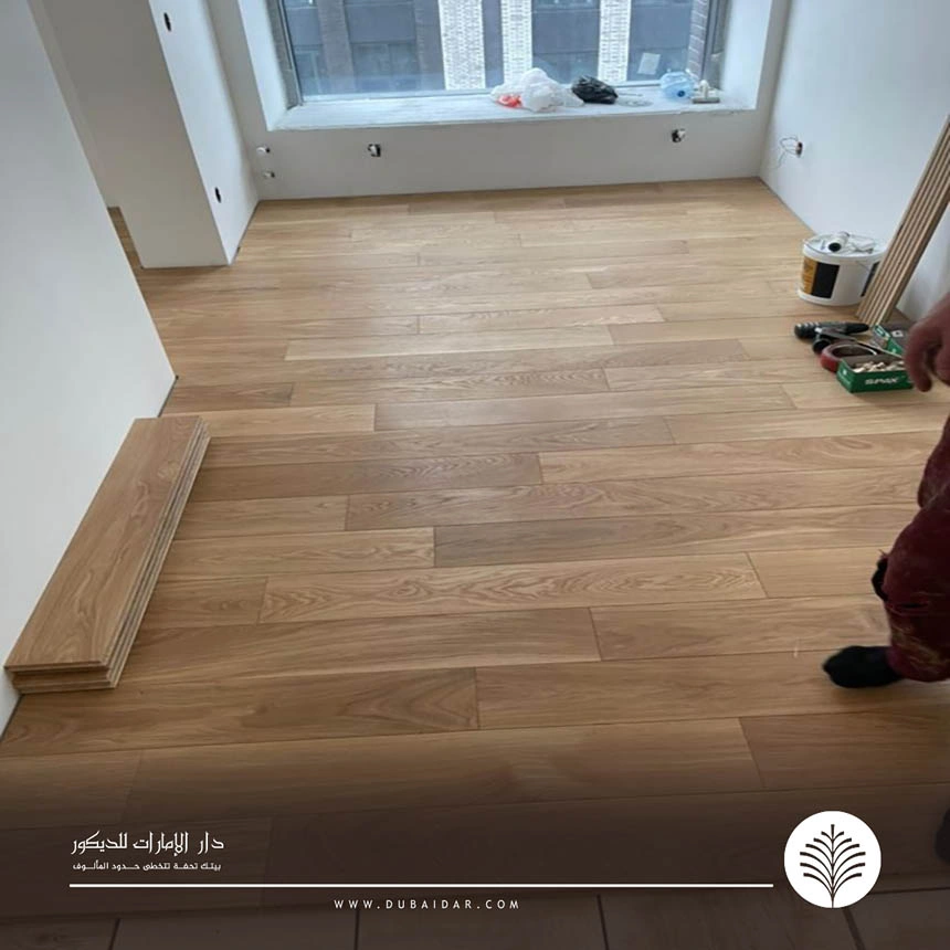 تركيب باركيه pvc دبي