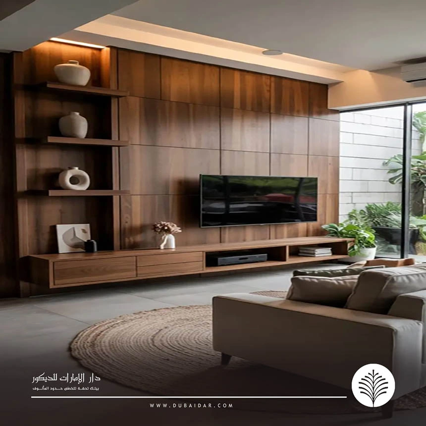 تركيب ديكور تلفزيون دبي