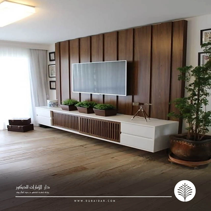 تركيب ديكور تلفزيون دبي