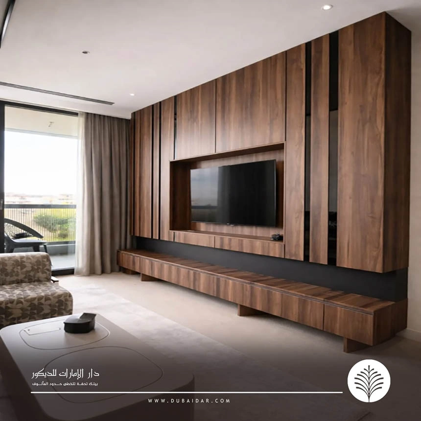 ديكورات شاشات مودرن 2026 الإمارات