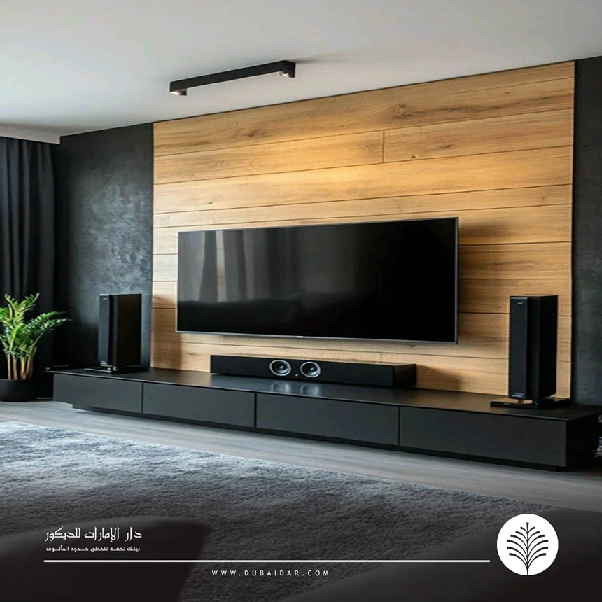 ديكور شاشات تلفزيون الإمارات