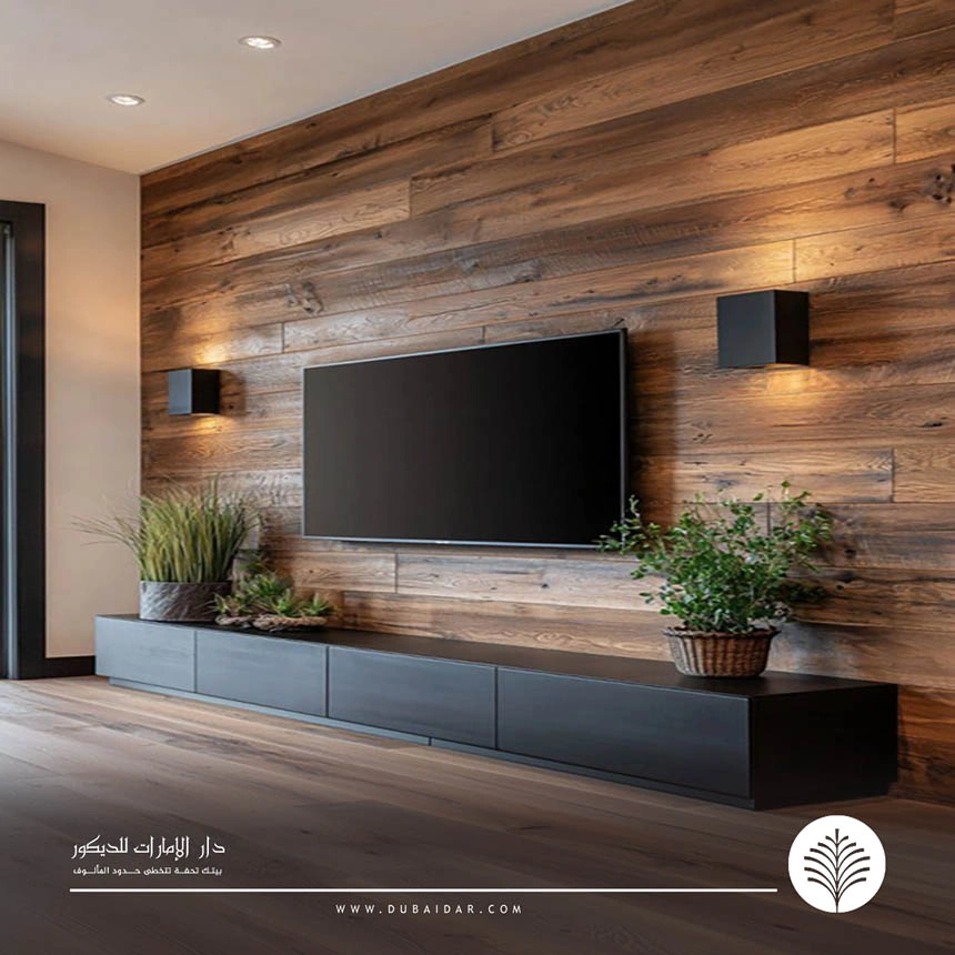 تركيب ديكور تلفزيون دبي