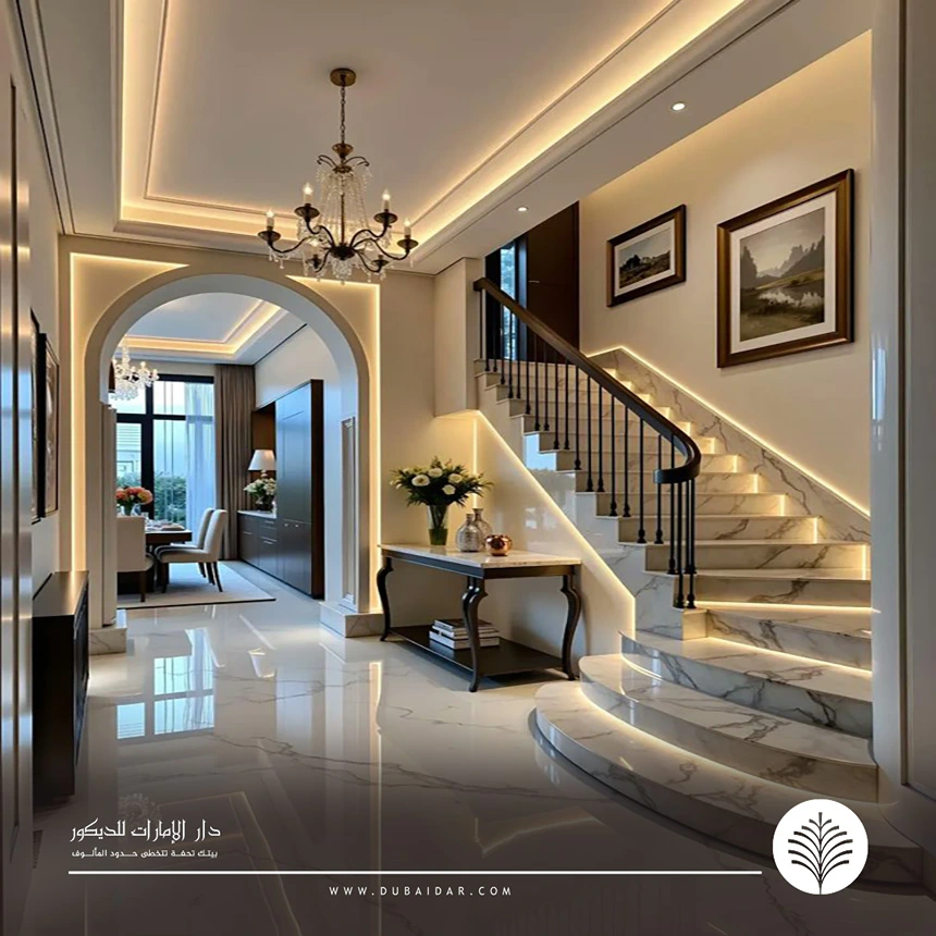 ديكور مداخل فلل بالإمارات