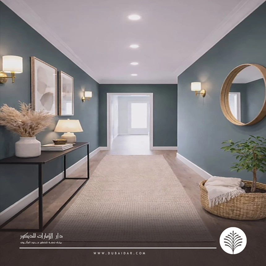 ديكور مداخل مع مرايا الإمارات