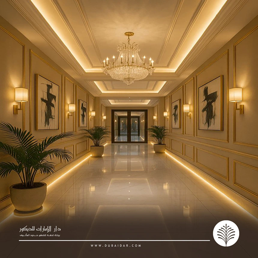 ديكور مداخل فلل بالإمارات