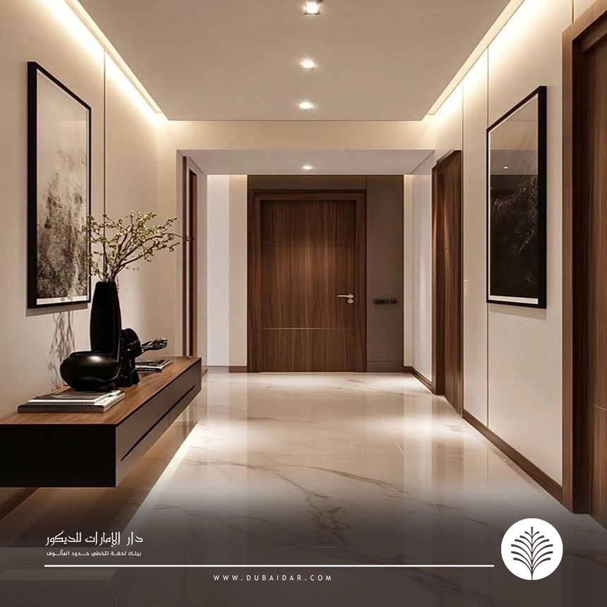 ديكور مداخل مع مرايا الإمارات