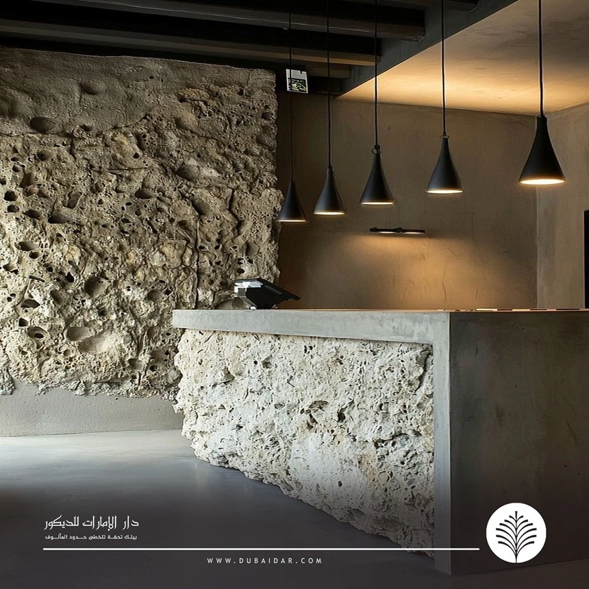 ديكور بديل حجر مودرن في دبي