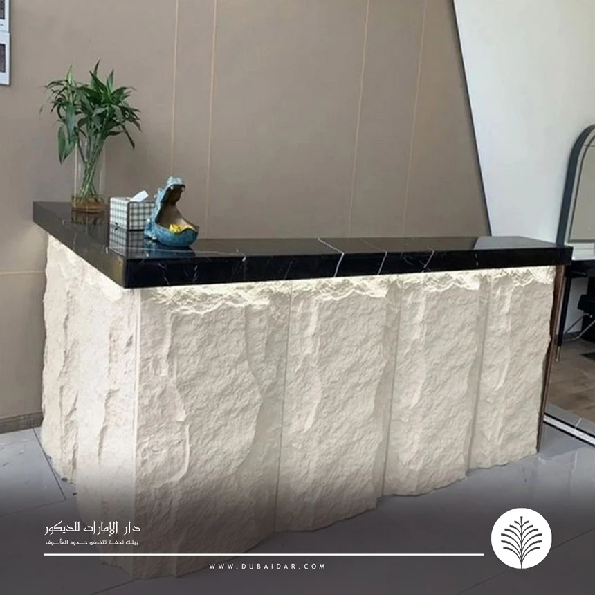 ديكور بديل الحجر للمداخل في دبي