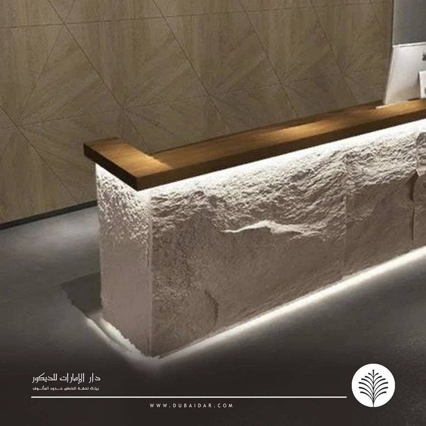 ديكور بديل حجر مودرن في دبي
