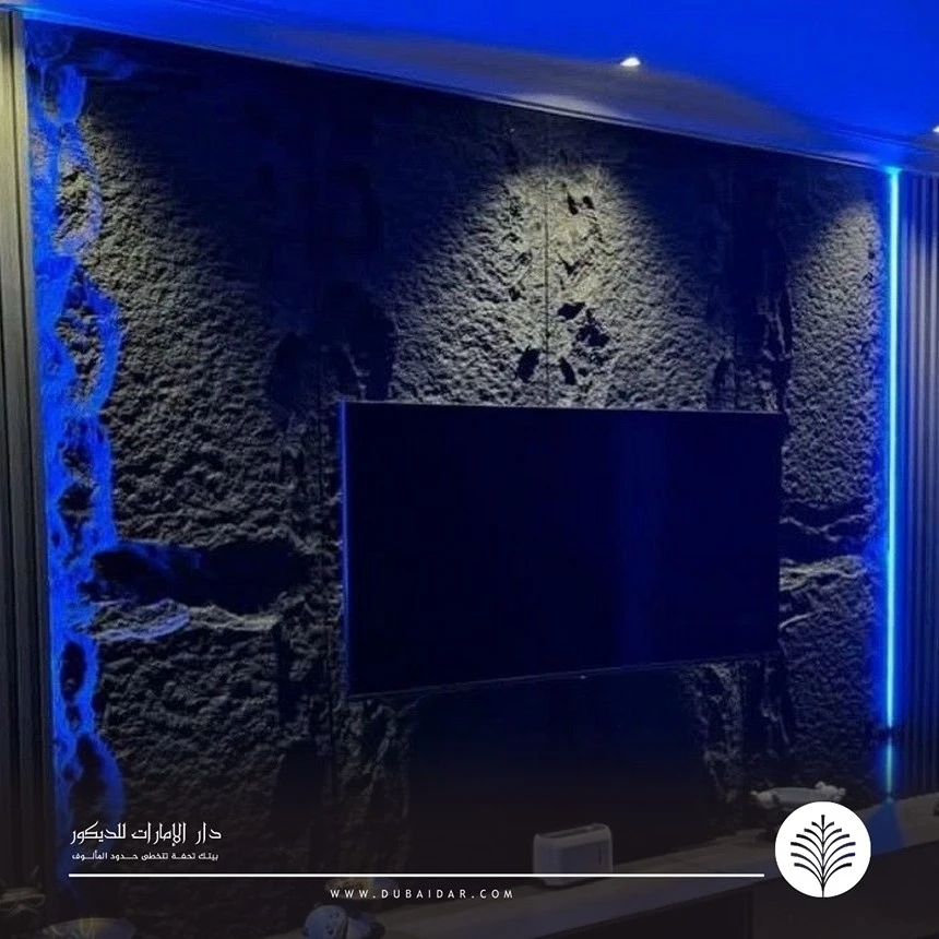 تركيب بديل الحجر خلف التلفزيون الإمارات