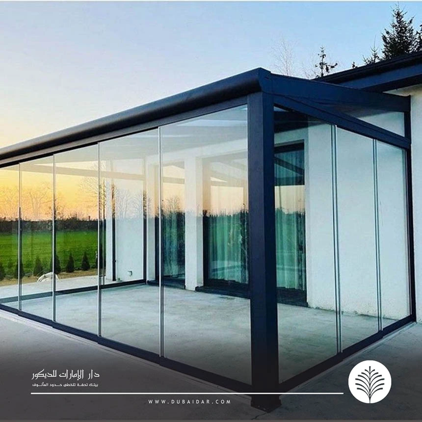 غرف زجاج للفلل الإمارات