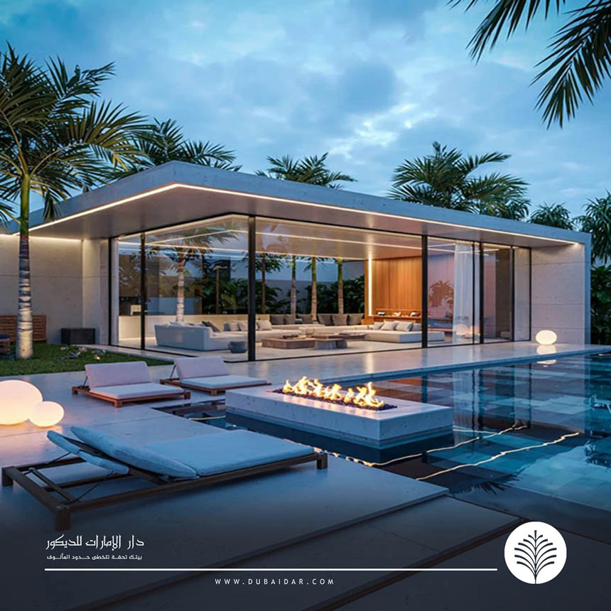 غرف زجاجيه للحدائق الإمارات