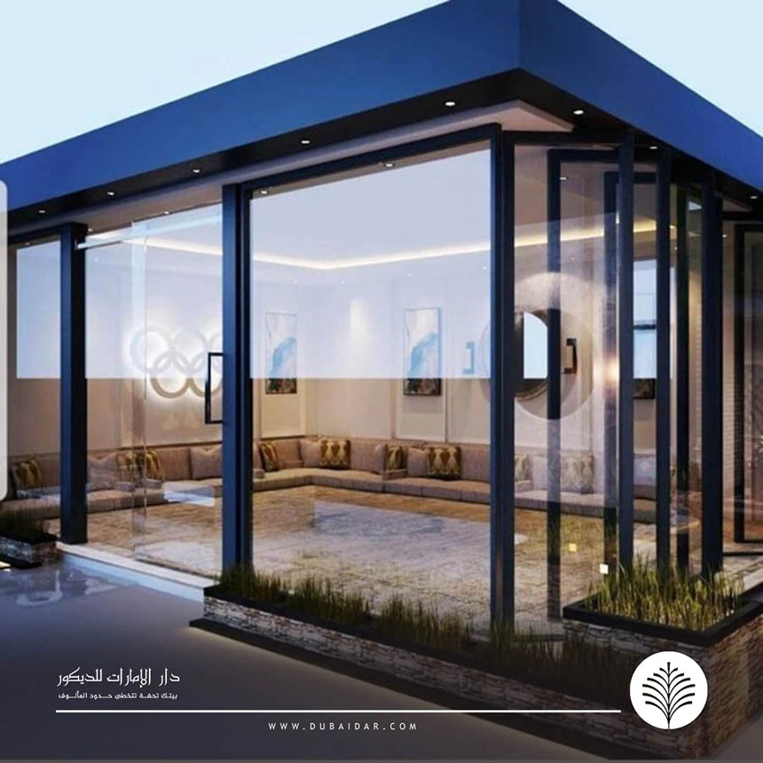 بناء غرف زجاجيه دبي