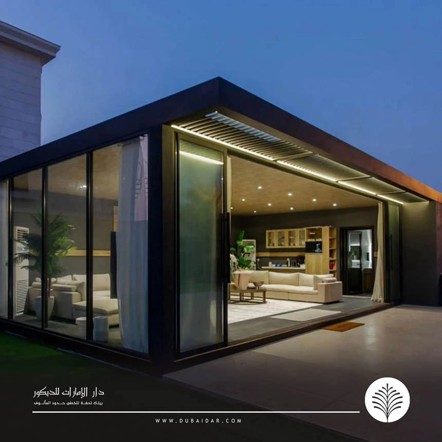 تركيب غرف زجاجية دبي