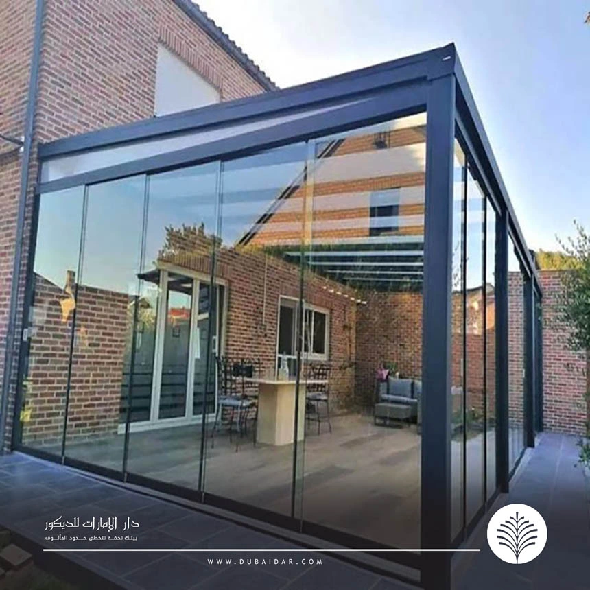 غرف زجاج للفلل الإمارات