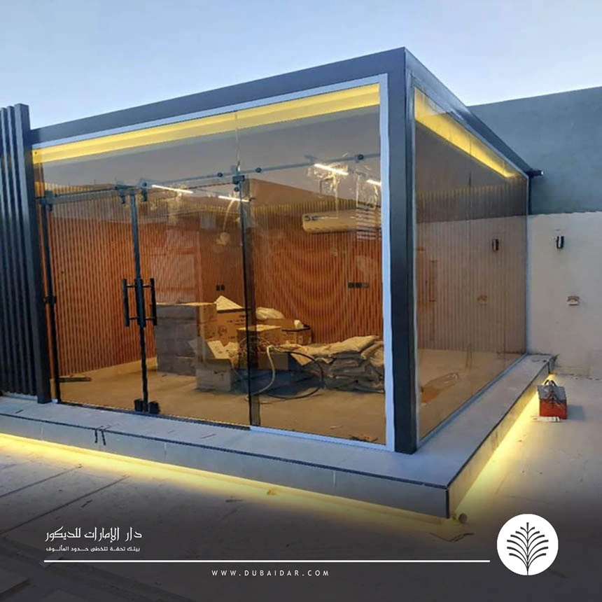 تصاميم غرف زجاجيه الإمارات