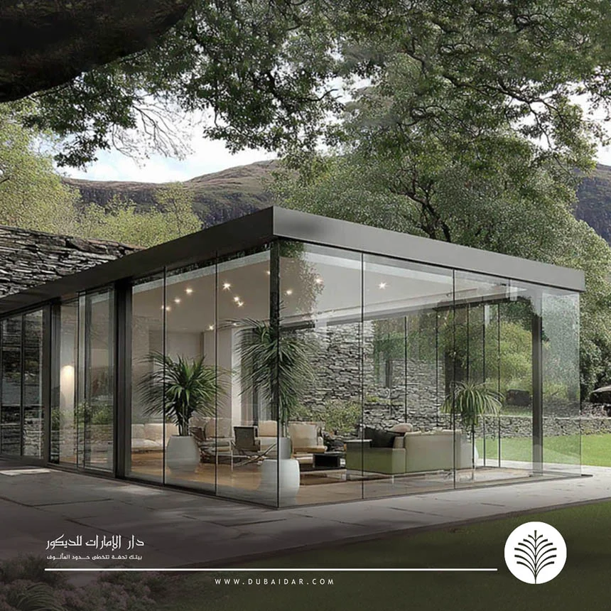 تركيب غرف زجاجية دبي