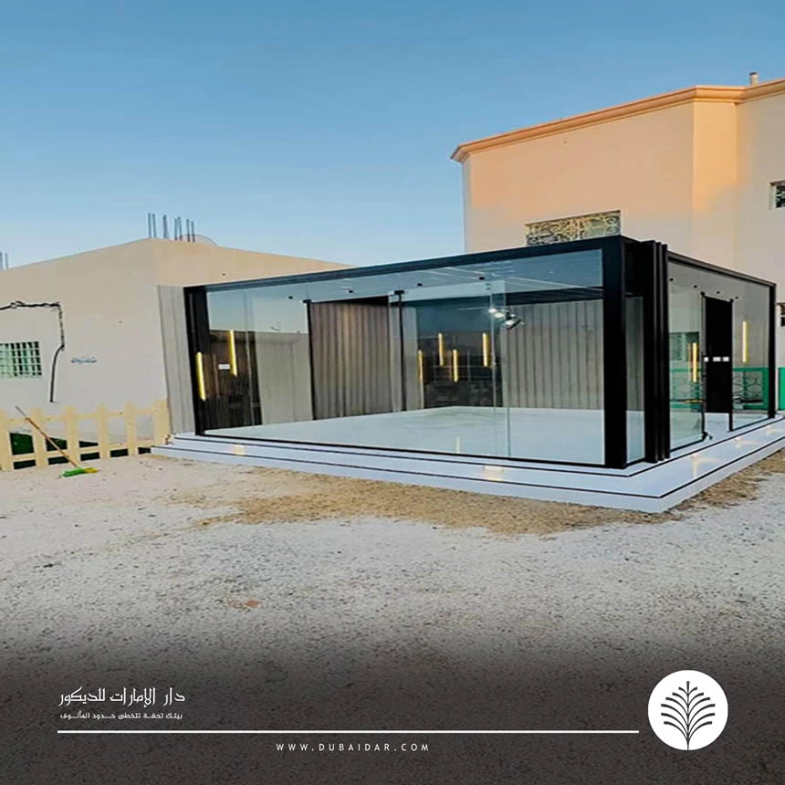 تركيب مجالس زجاجية دبي