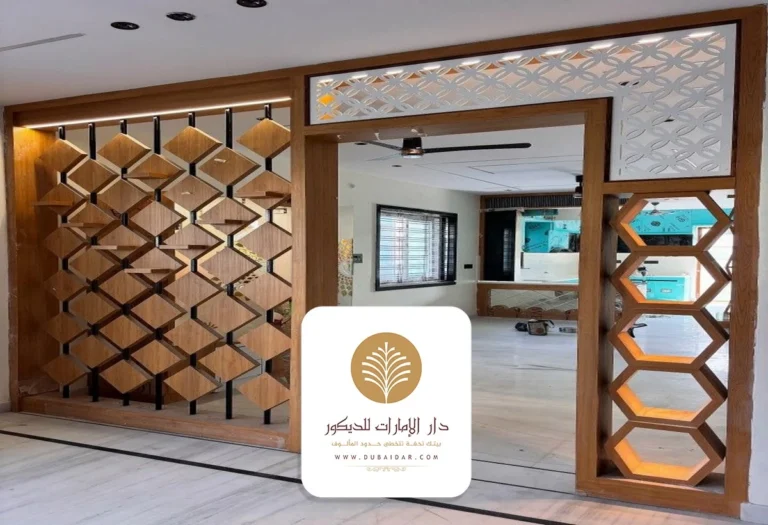 قواطع بارتشن خشب دبي