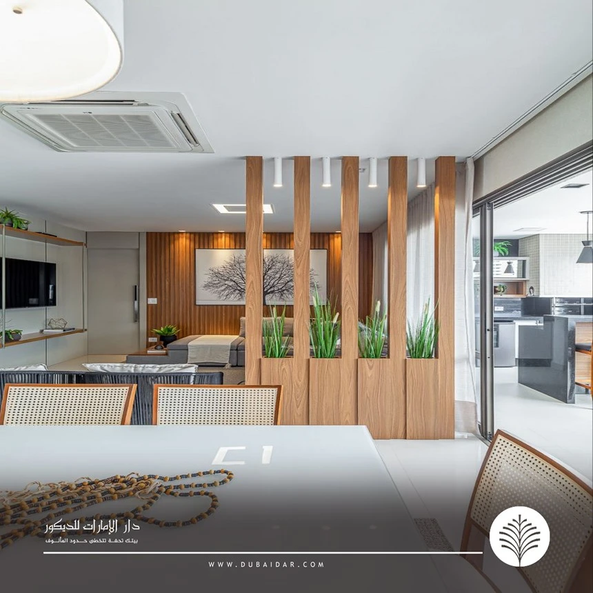 فواصل بارتشن خشب في دبي